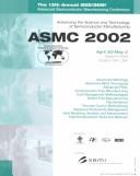 ASMC 2002 proceedings