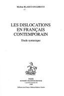 Les dislocations en français contemporain