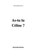 As-tu lu Céline