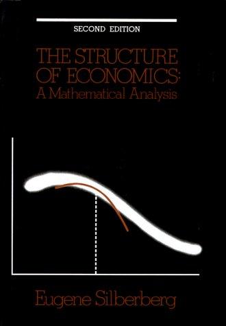 The structure of economics