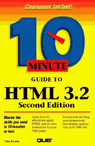 10 minute guide to HTML