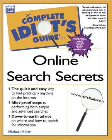 The complete idiot's guide to online search secrets