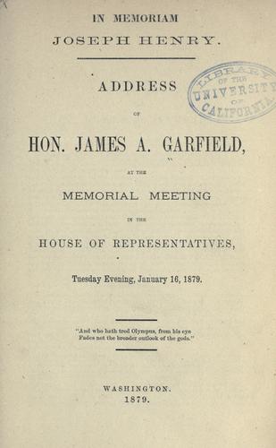 In memoriam Joseph Henry