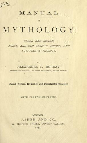 Manual of mythology