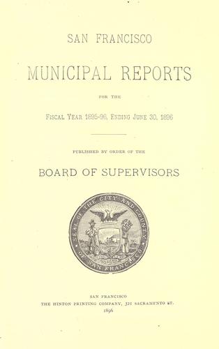 Municipal reports