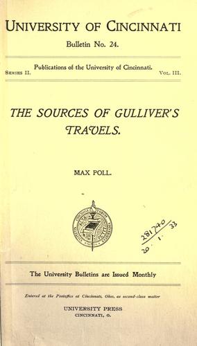 The sources of Gulliver's travels
