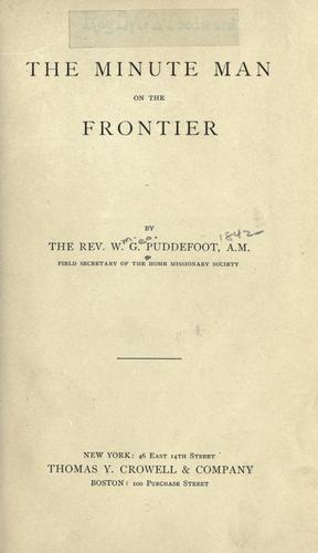 The minute man on the frontier