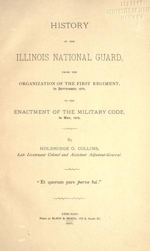 History of the Illinois National Guard