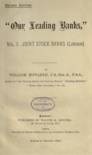 "Our leading banks,"