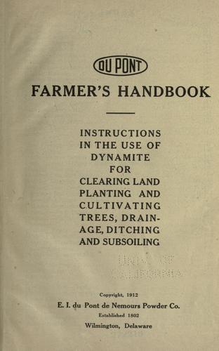 Du Pont farmer's handbook