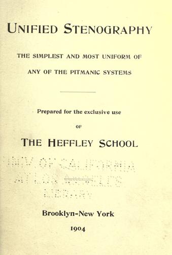 Unified stenography