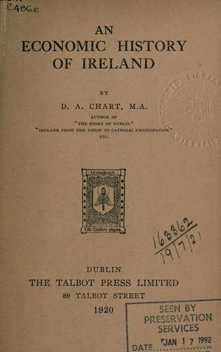 An economic history of Ireland