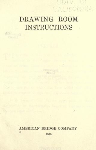 Drawing room instructions