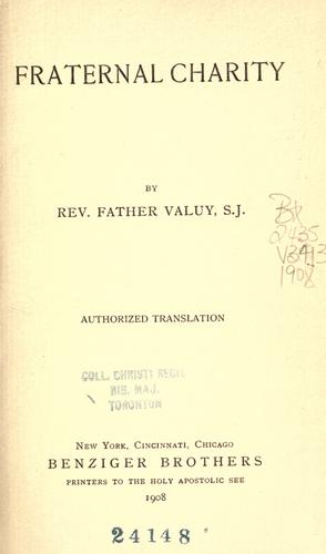 Fraternal charity