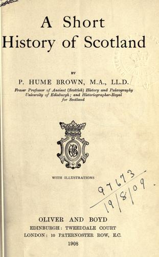 A short history of Scotland