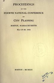 Proceedings of the ... National Conference on City Planning