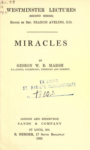 Miracles