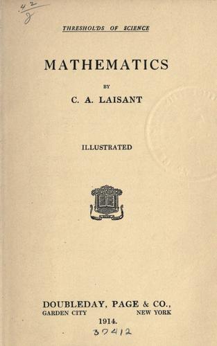 Mathematics ..