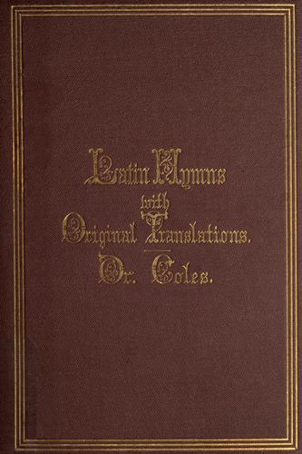 Latin hymns with original translations