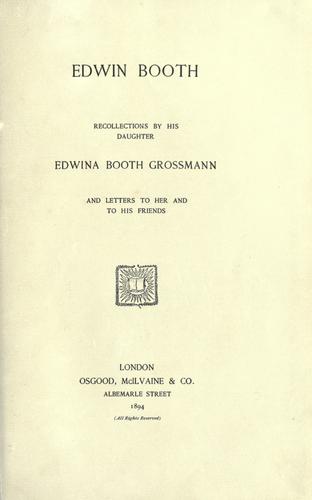 Edwin Booth