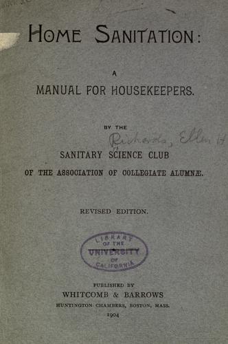 Home sanitation