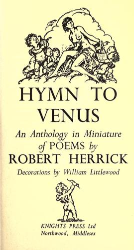 Hymn to Venus