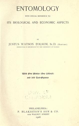Entomology