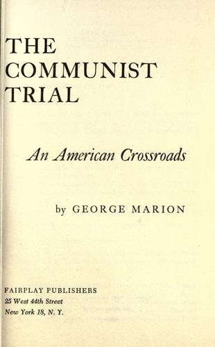 The Communist Trial