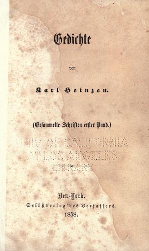 Gedichte