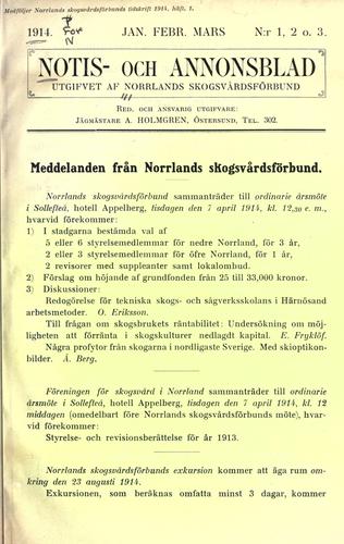 Notis-och annonsbla