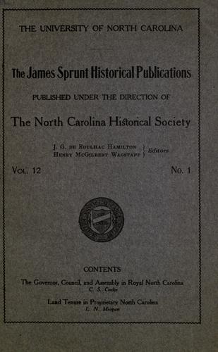 Land tenure in proprietary North Carolina