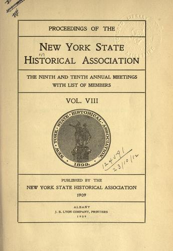 Proceedings [of the] annual meeting with constitution, by-laws and list of members