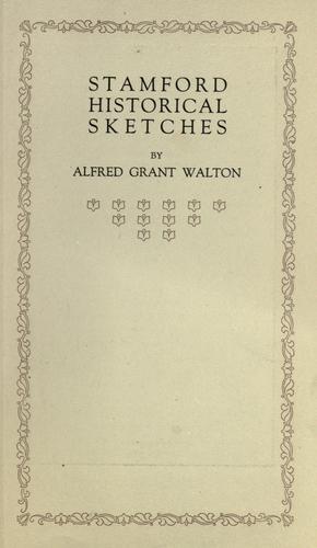 Stamford historical sketches