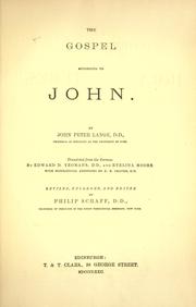 The Gospel according to John