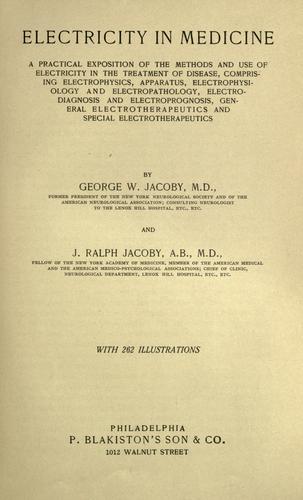 Electricity in medicine