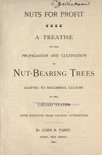 Nuts for profit