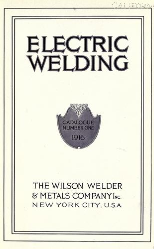 Electric welding