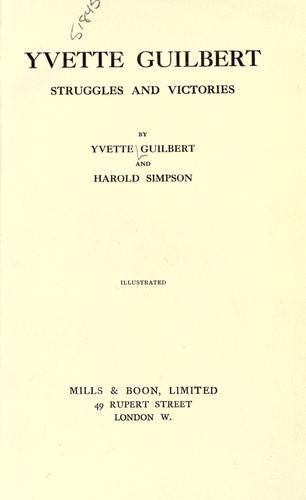 Yvette Guilbert