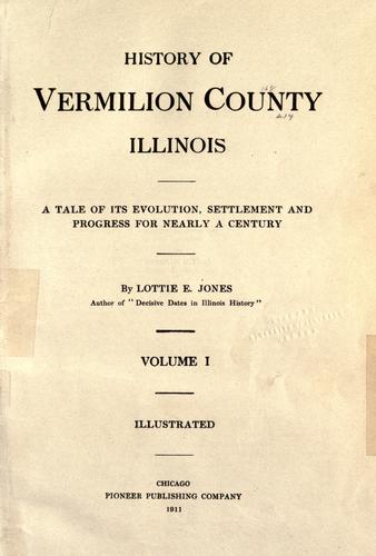 History of Vermilion County, Illinois