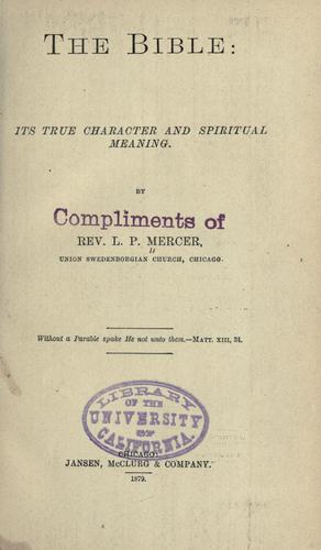 The Bible