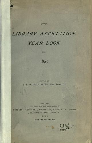 Year book - The Library Association