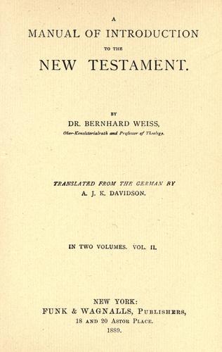 Lehrbuch der biblischen Theologie des Neuen Testaments