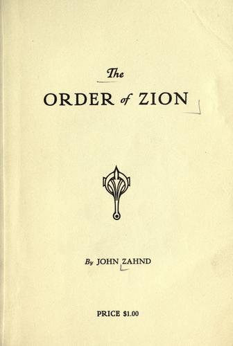 The order of Zion