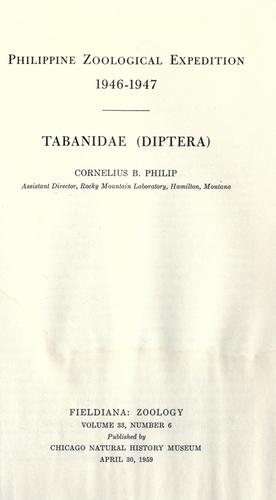 Tabanidae (Diptera)