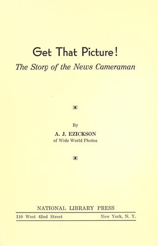 Get that picture!