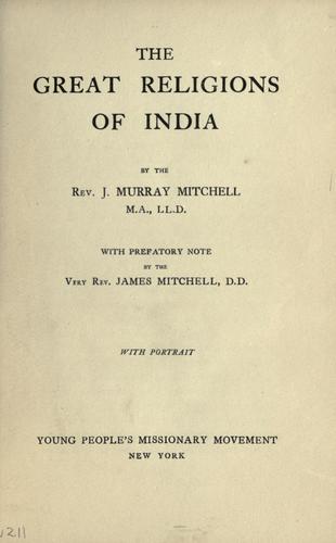 The great religions of India