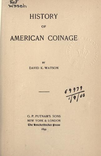 History of American coinage