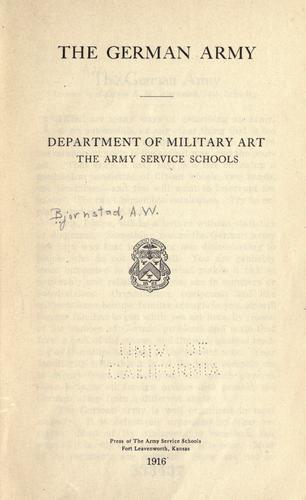 The German army