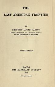 The last American frontier