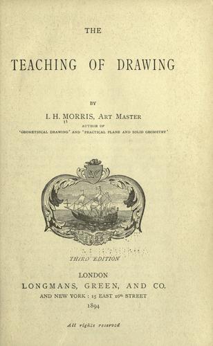 The teaching of drawing